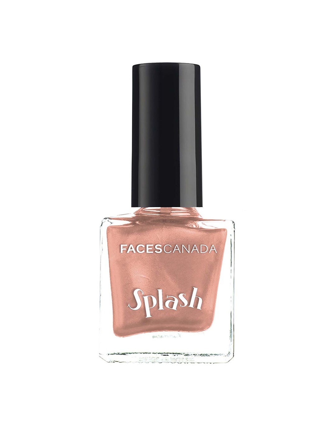 

FACES CANADA Splash Fast Dry High-Shine Long-Lasting No Chip Nail Enamel - Walnut 118, Brown