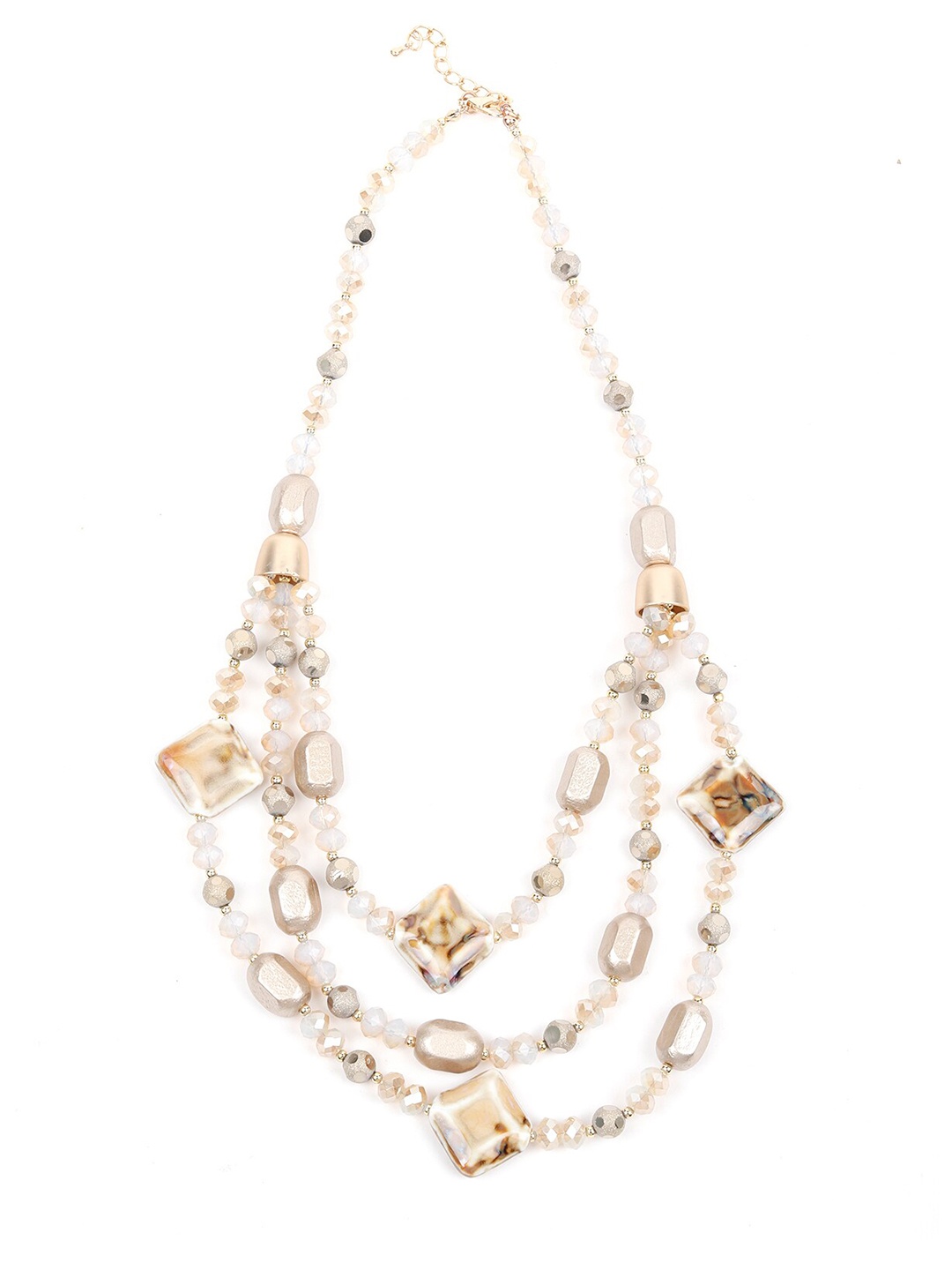 

ODETTE Multicoloured Layered Necklace, Multi