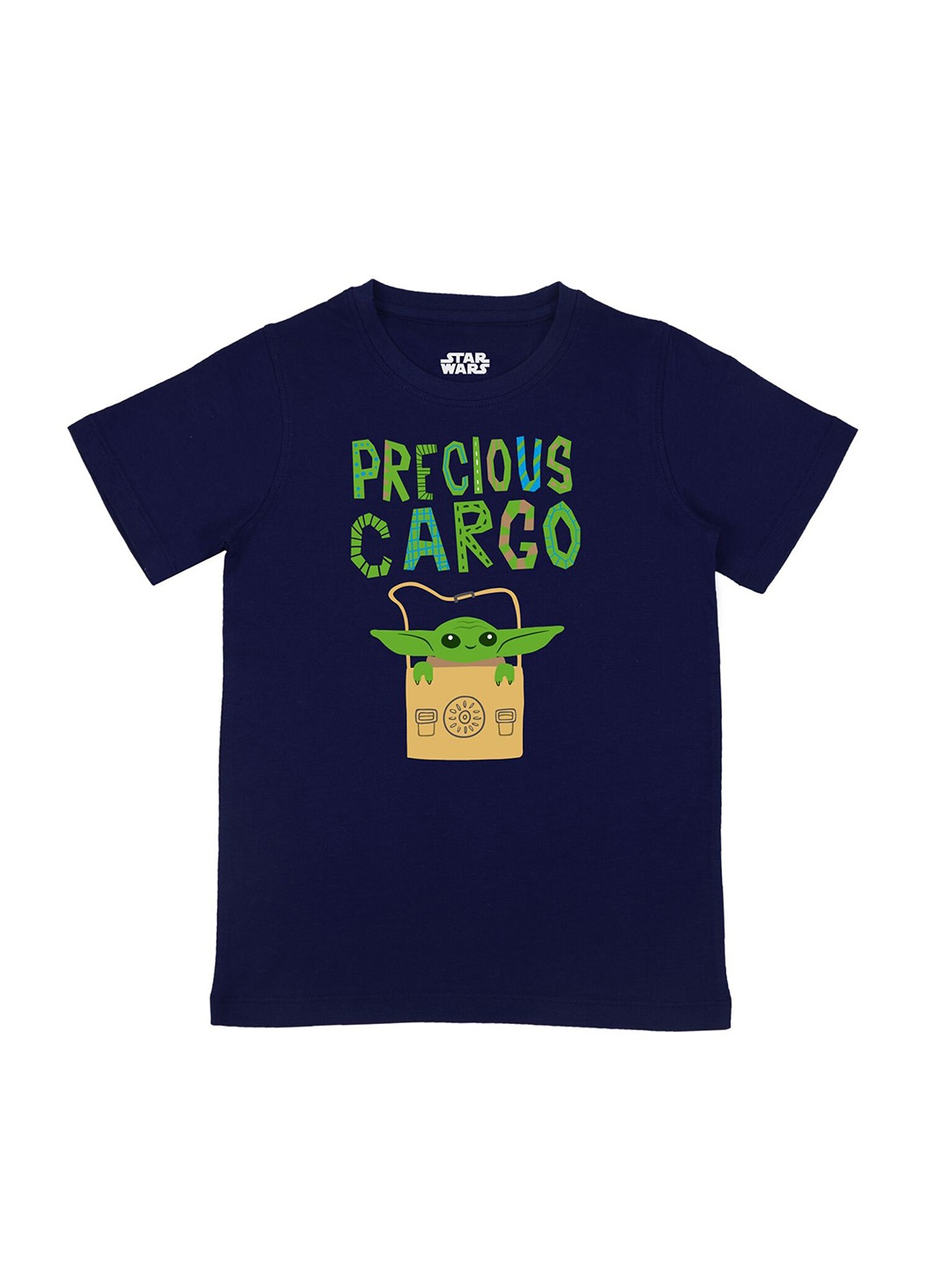 

Star Wars by Wear Your Mind Boys Navy Blue Star Wars Printed T-shirt