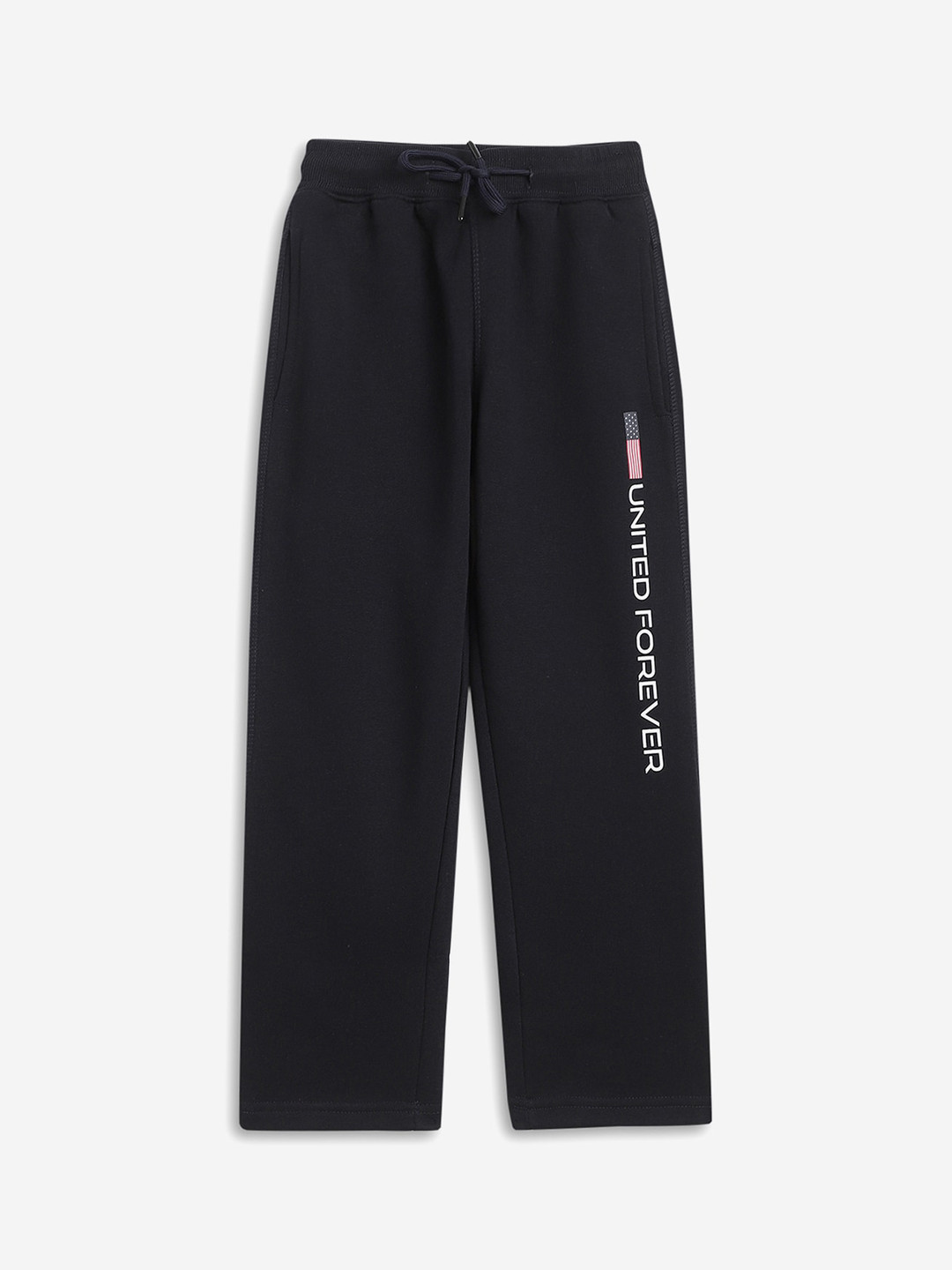 

Octave Boys Navy Blue Solid Cotton Track Pants