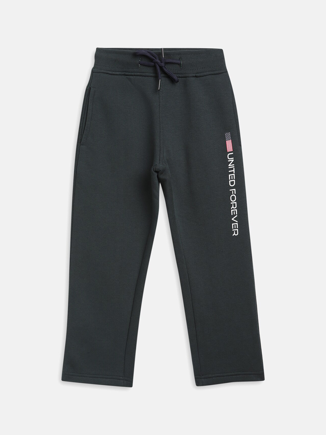 

Octave Boys Green & White Solid Cotton Track Pants