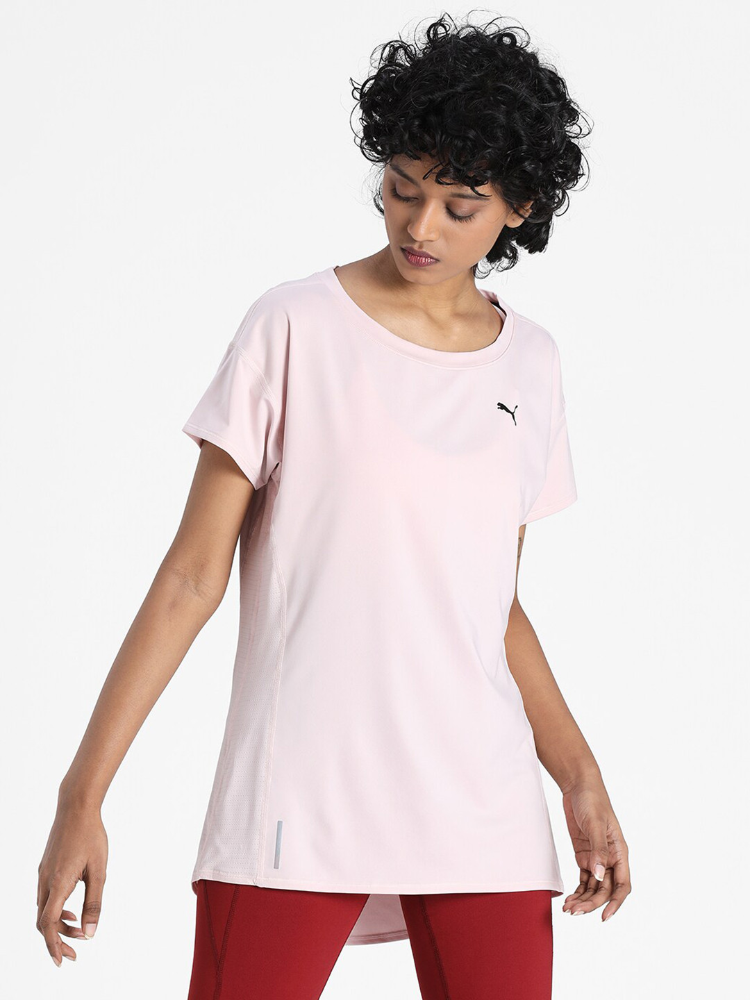 

Puma Women Pink Favourite Training Relaxed T-Shirt