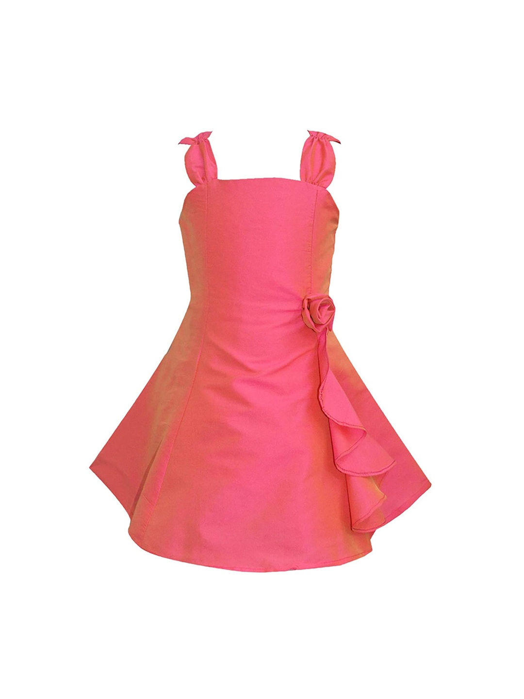 

A T U N Pink A-Line Dress