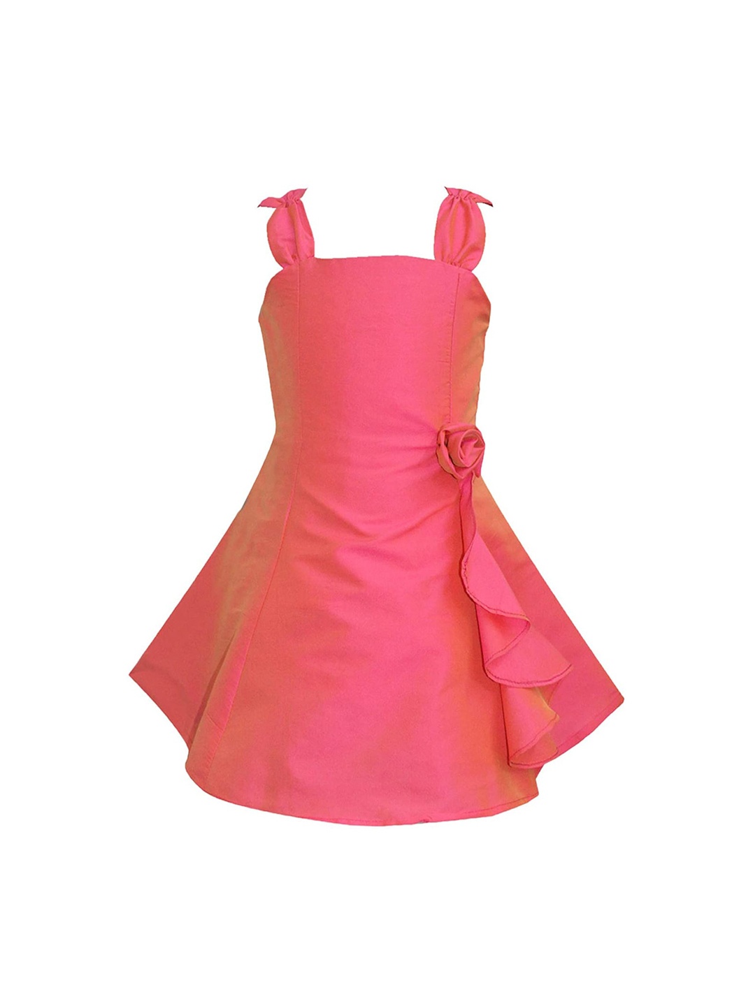 

A T U N Pink A-Line Dress
