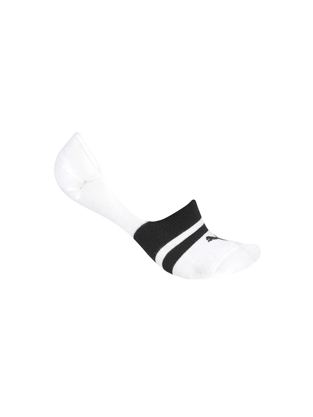 

Puma Adults-Unisex White & Black Striped Socks