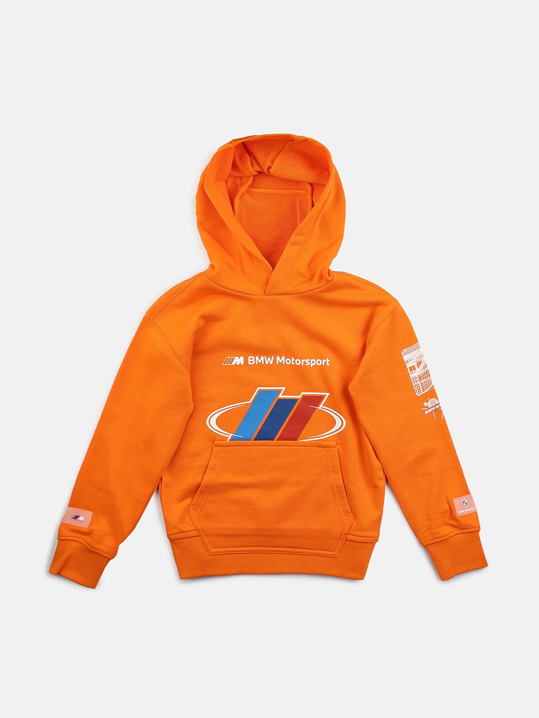 

'Puma Kids Orange BMW M Motorsport Street Hoodie