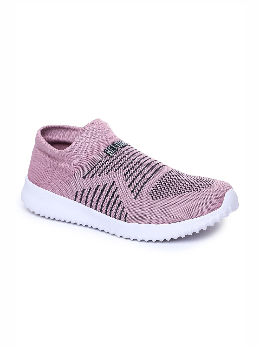 

REFOAM Women Pink Textile Running Non-Marking Shoes