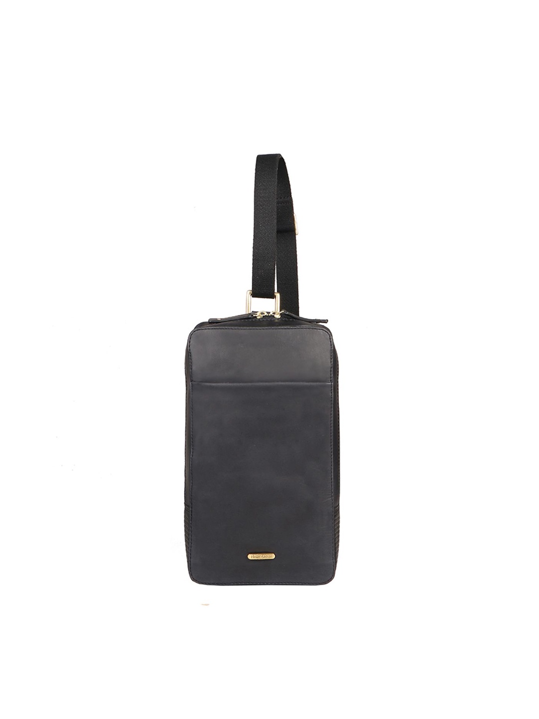 

Hidesign Women Black Messenger Bag