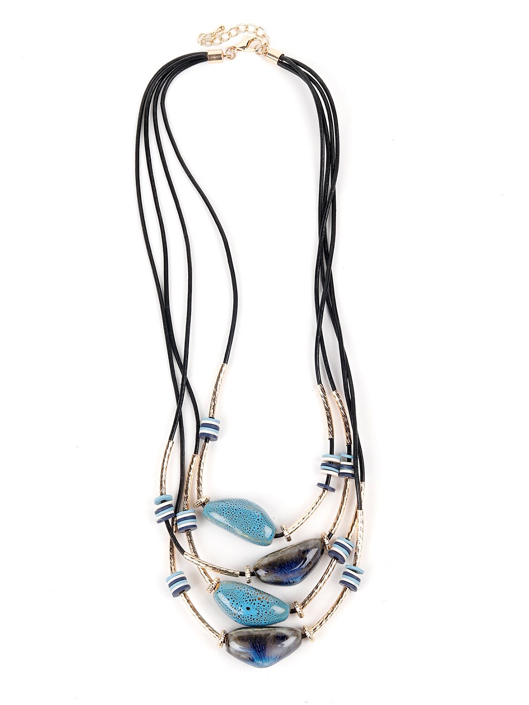 

ODETTE Black & Blue Necklace