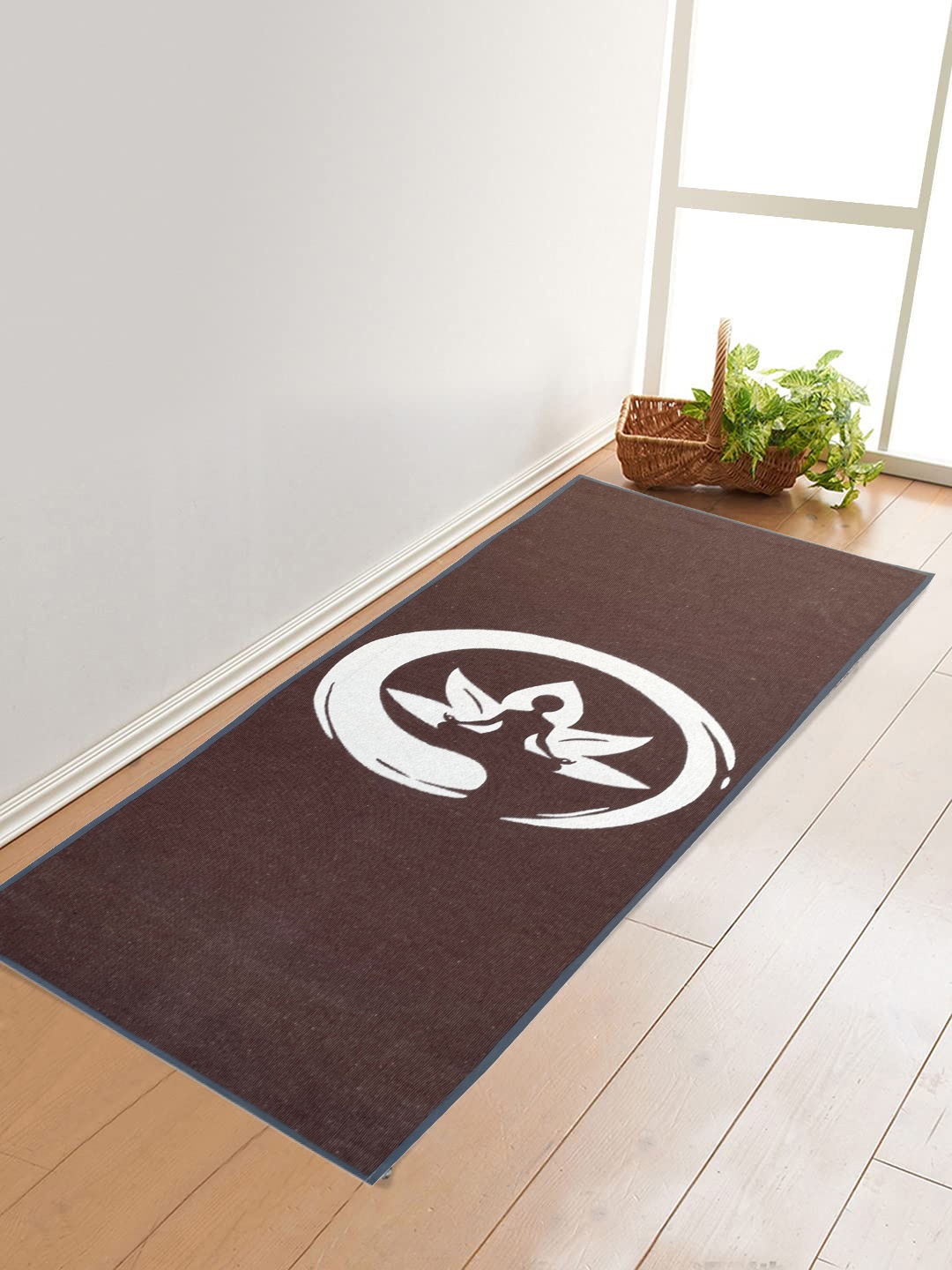 

BELLA TRUE Unisex Brown & White Yoga Mat