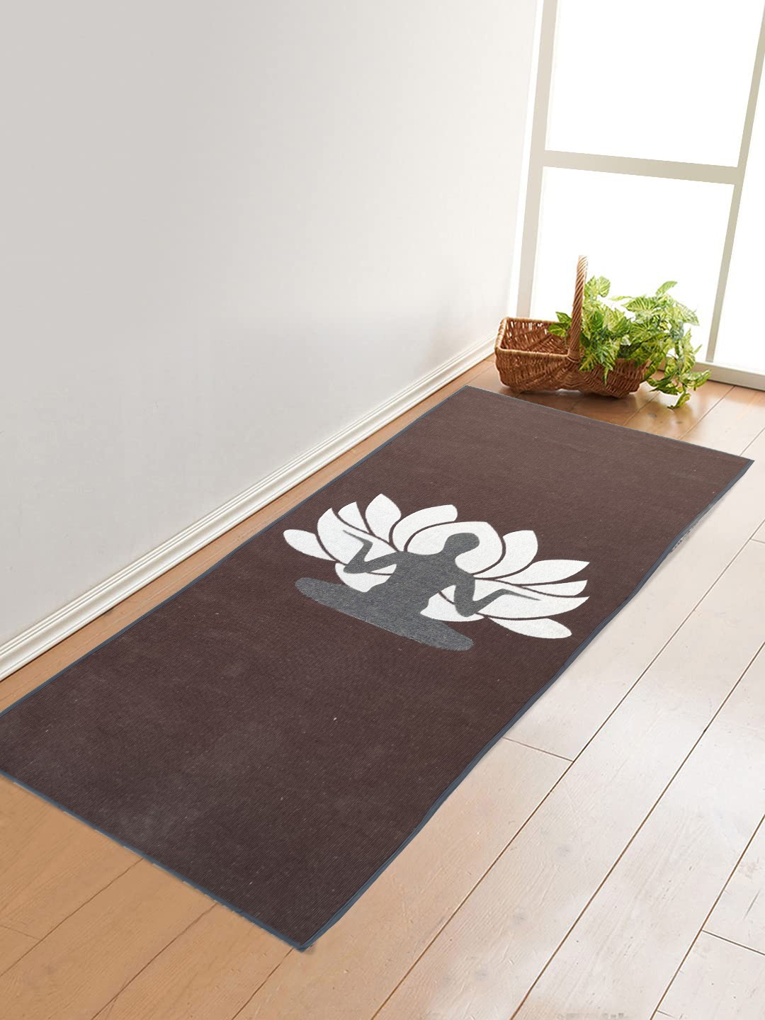 

BELLA TRUE Unisex Brown & White Yoga Mat