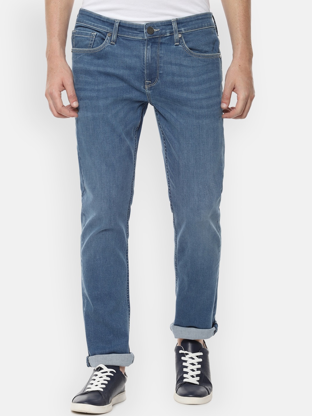 

Louis Philippe Jeans Men Blue Slim Fit Jeans