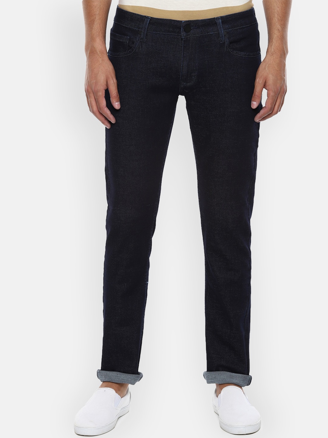 

Louis Philippe Jeans Men Navy Blue Slim Fit Jeans