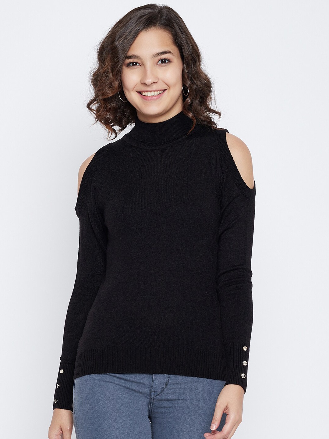 

Octave Women Black Pullover