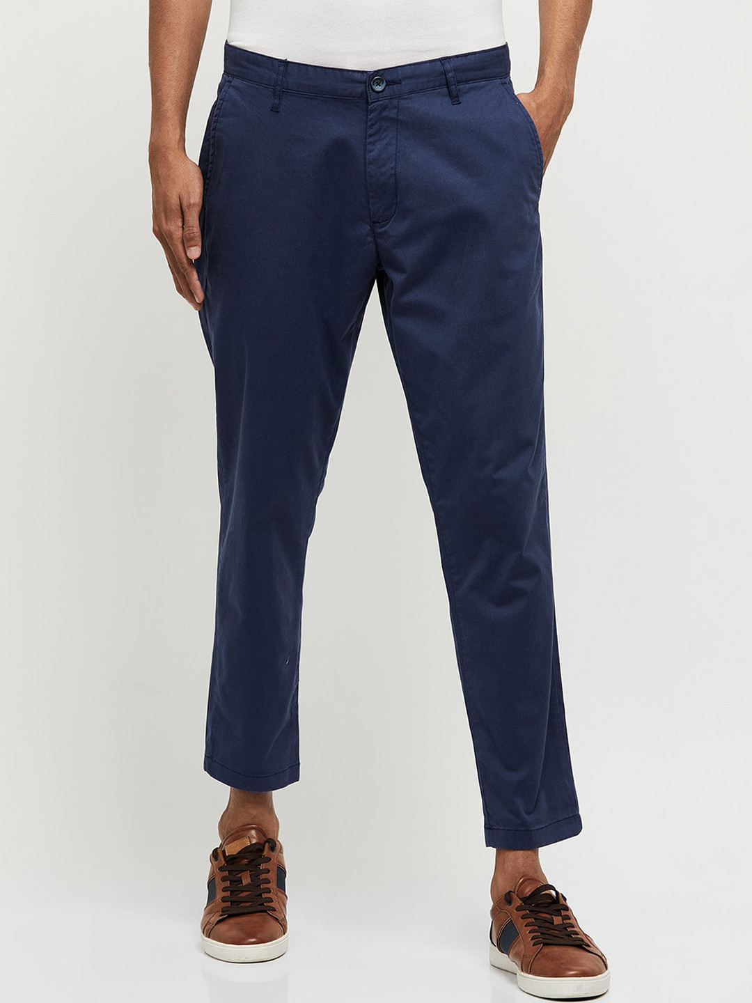 

max Men Blue Trousers