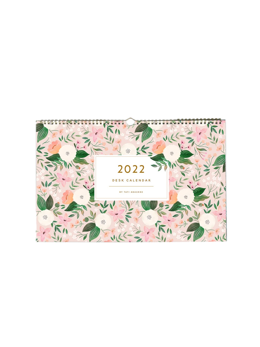

happywagon Desk Pad Calendar, Pink