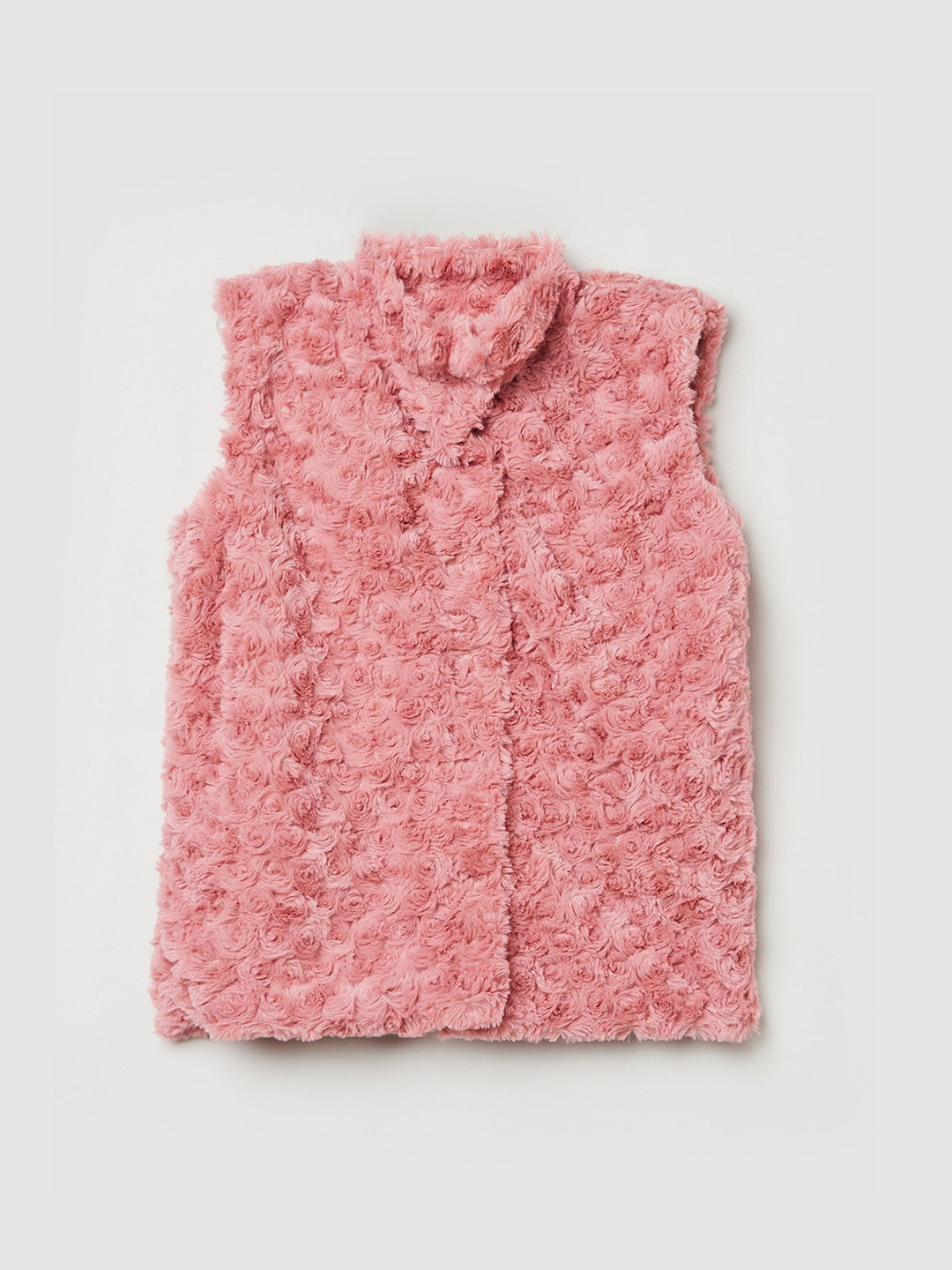 

max Girls Pink Floral Lightweight Puffer Jacket