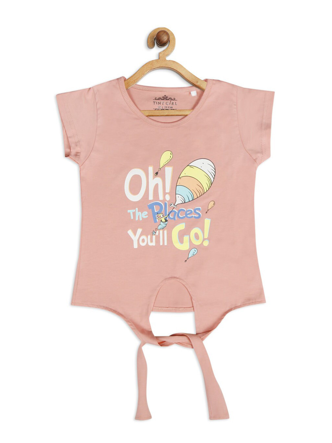 

Tiny Girl Pink Regular Top