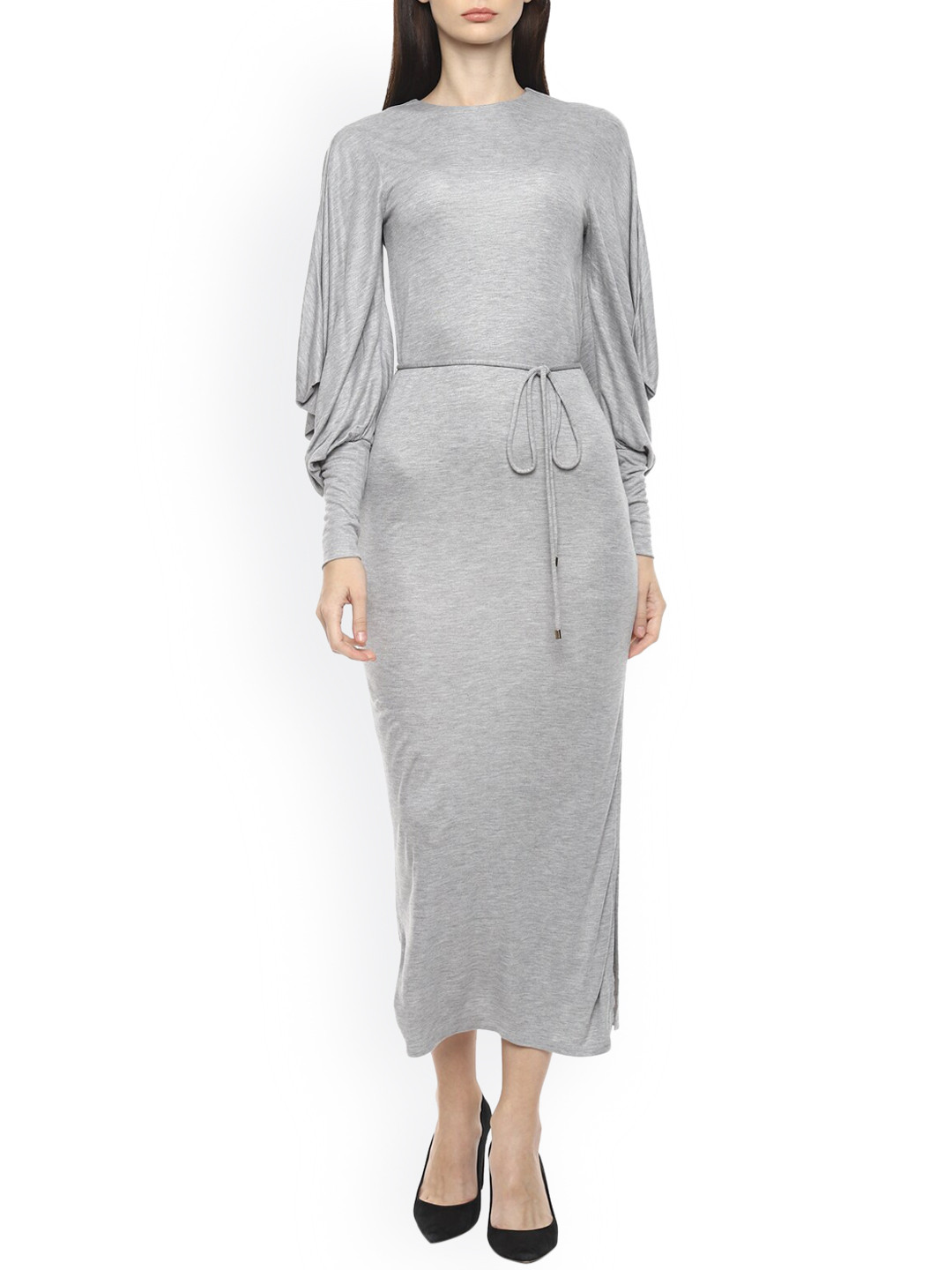 

Ted Baker Grey Maxi Heathered Dress