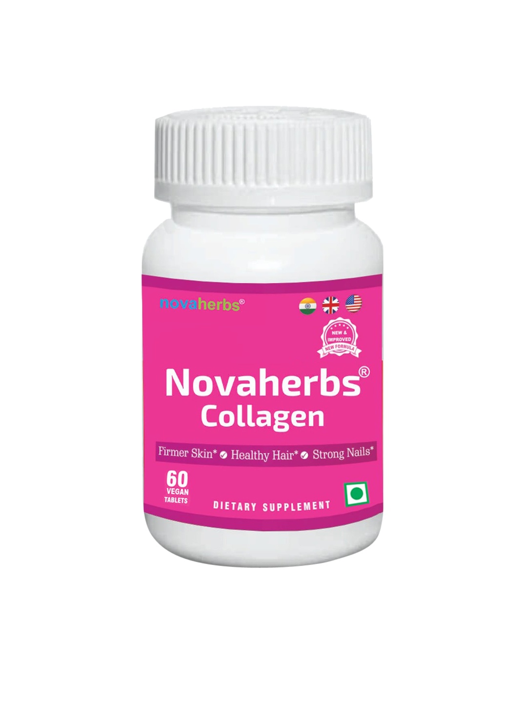 

Novaherbs Collagen - Anti-Ageing Skin Tightening and Whitening, Pink