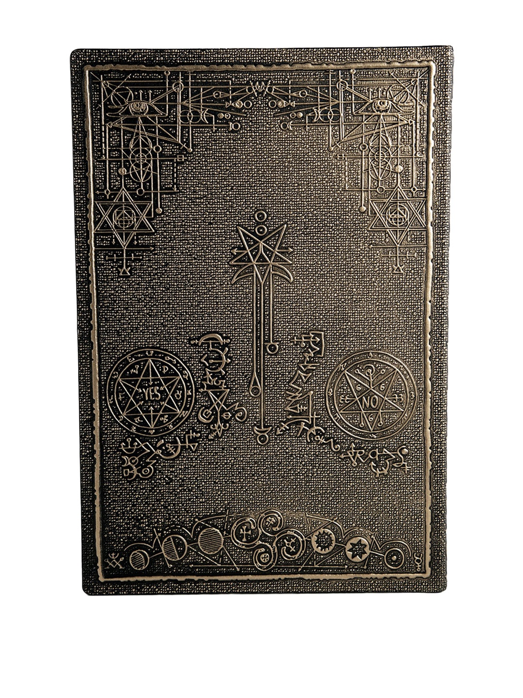 

BANGE Bronze Skeleton Handcrafted Leather Journal
