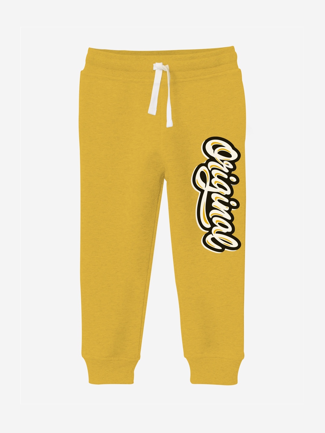 

x2o Boys Yellow Graphic Printed Cotton Joggers