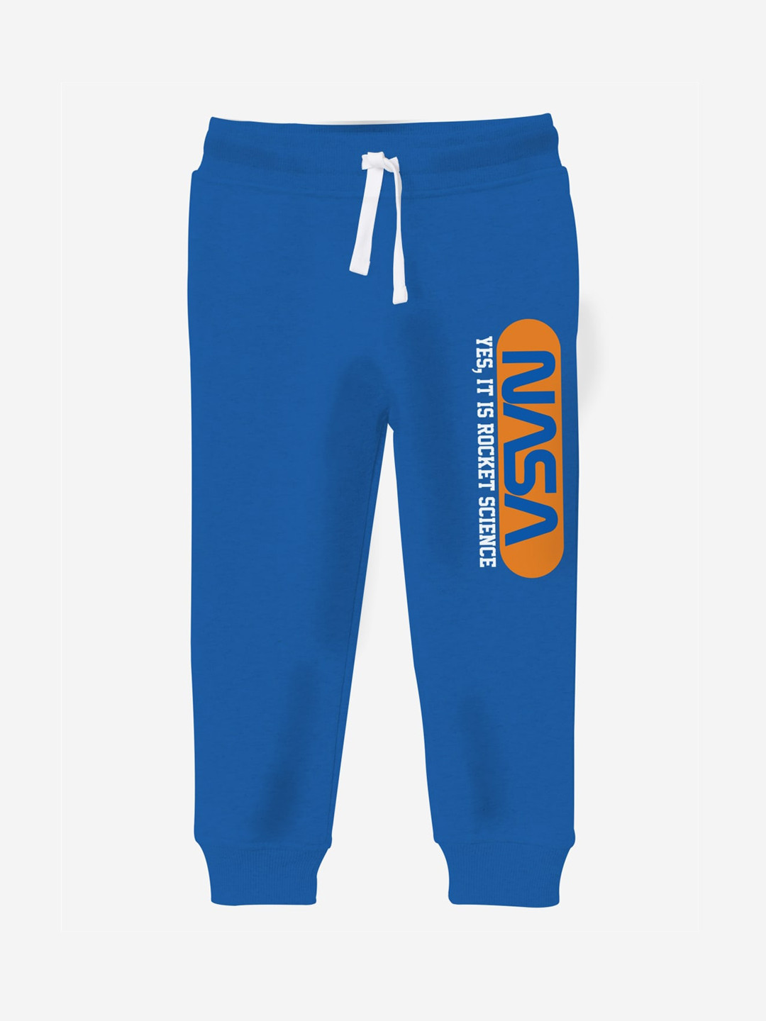 

x2o Boys Blue & Orange Printed Cotton Joggers