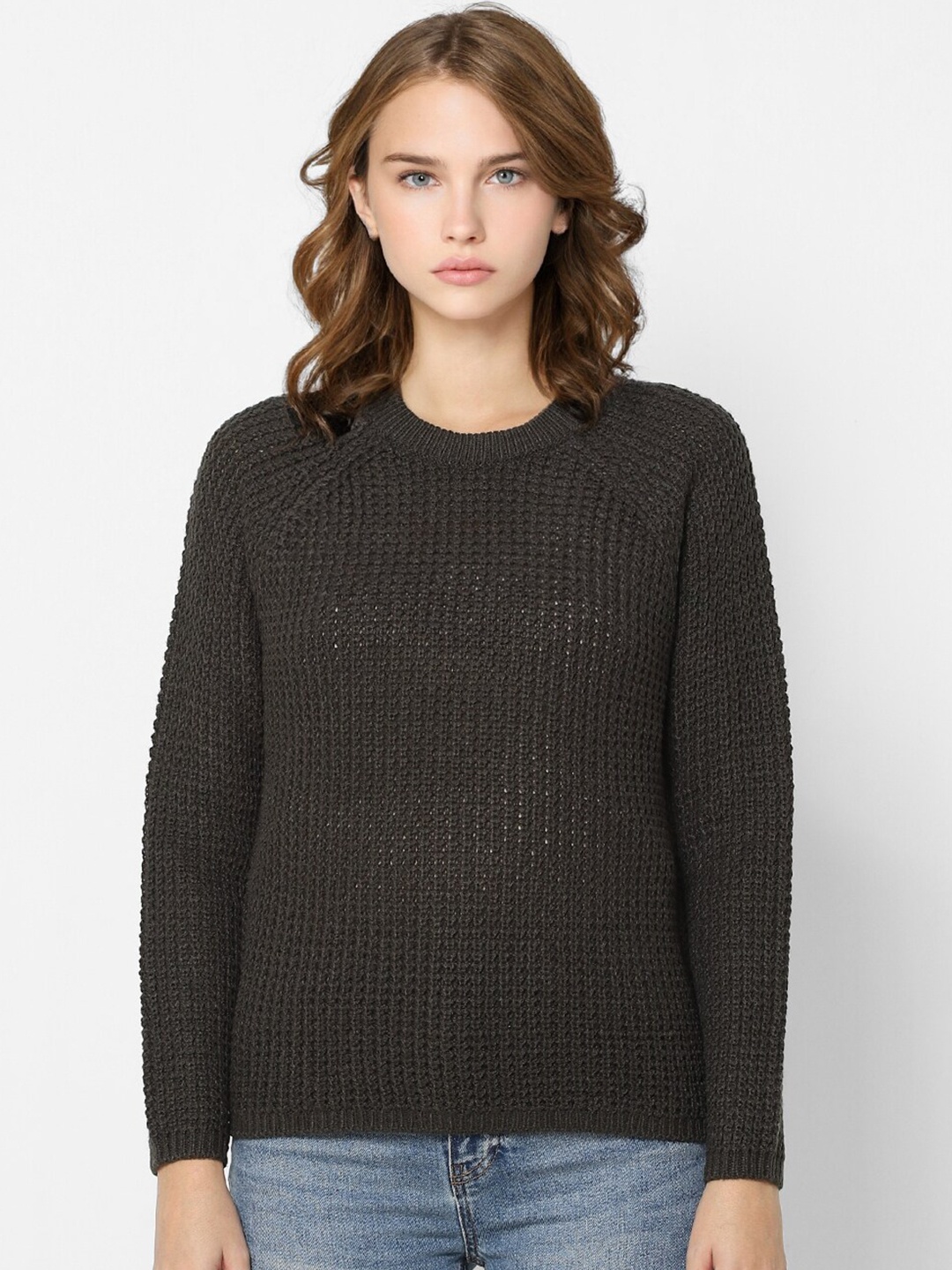 

ONLY Women Charcoal Pullover