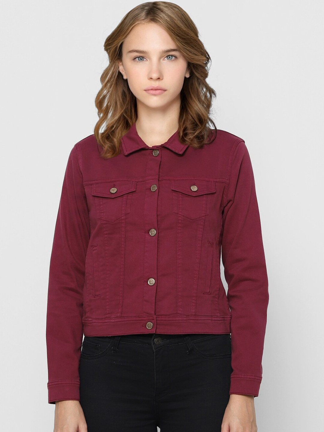 

ONLY Women Purple Tailored Jacket