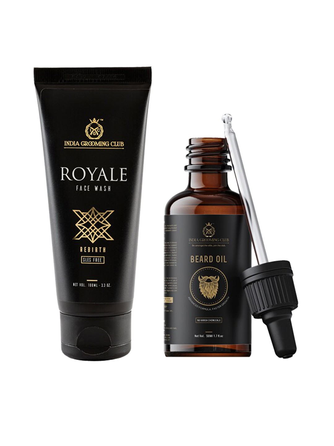 

India Grooming Club Black Grooming Kit