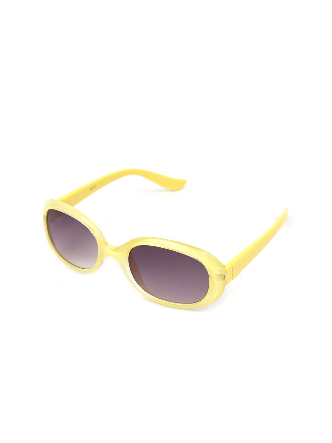 

DukieKooky Girls Black Lens & Yellow Oval Sunglasses with UV Protected Lens 900827