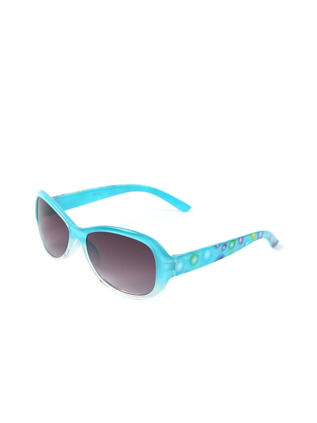 

DukieKooky Girls Black Lens & Blue Oval Sunglasses with UV Protected Lens