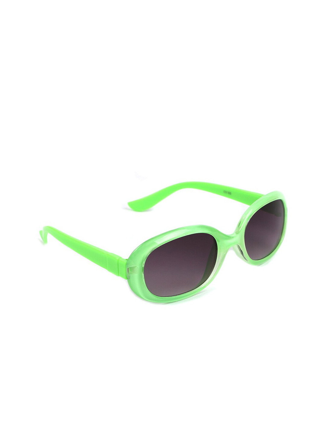 

DukieKooky Girls Black & Green UV Protected Oval Sunglasses 900821