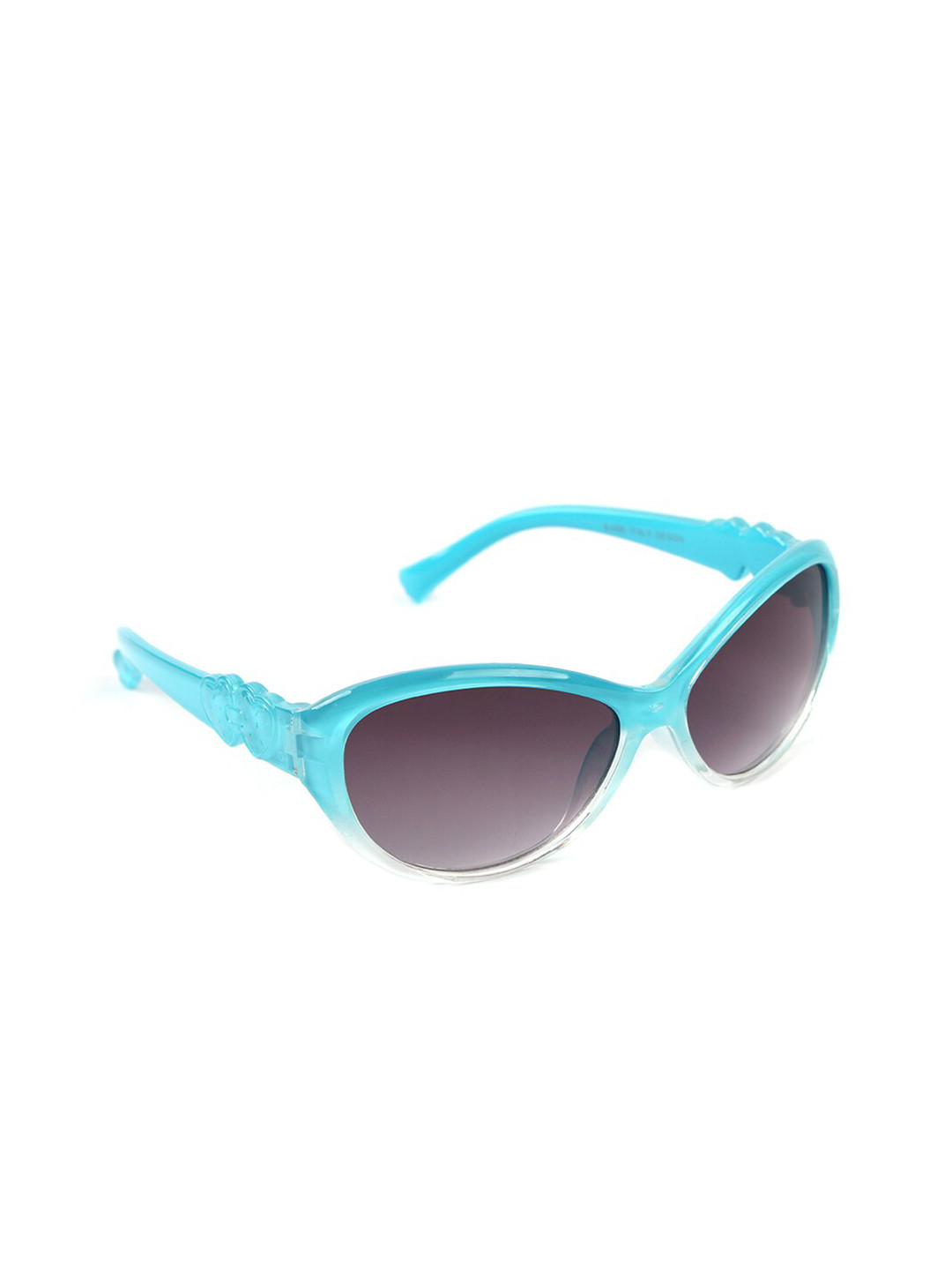 

DukieKooky Girls Black Lens & Blue Oval Sunglasses with UV Protected Lens 900811