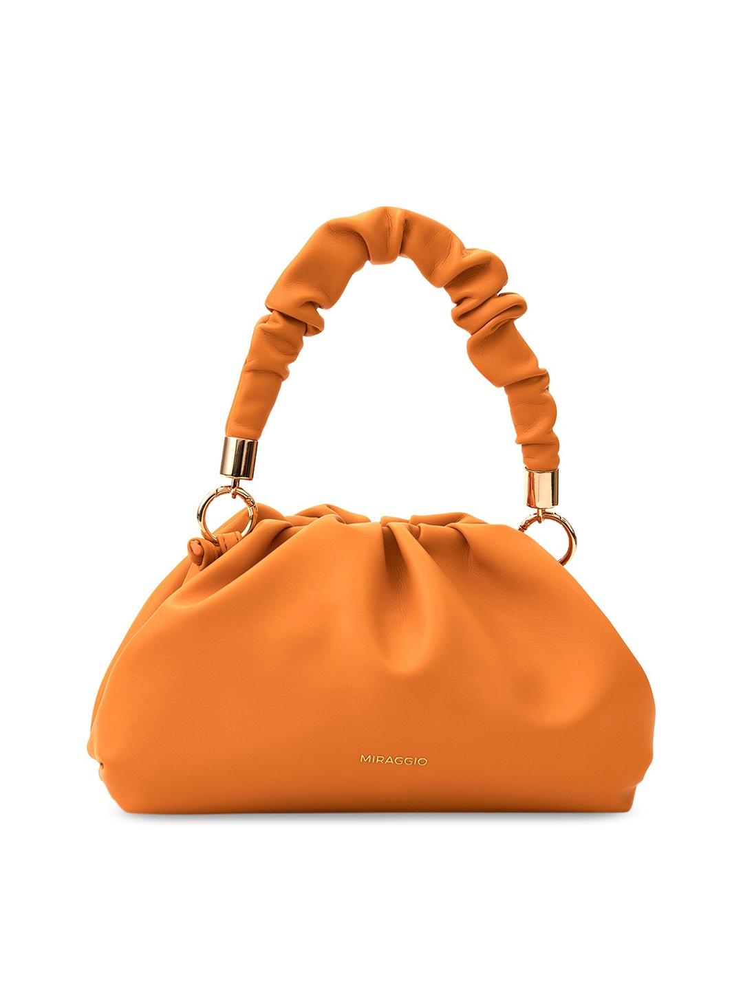 

MIRAGGIO Orange Shopper Hobo Bag