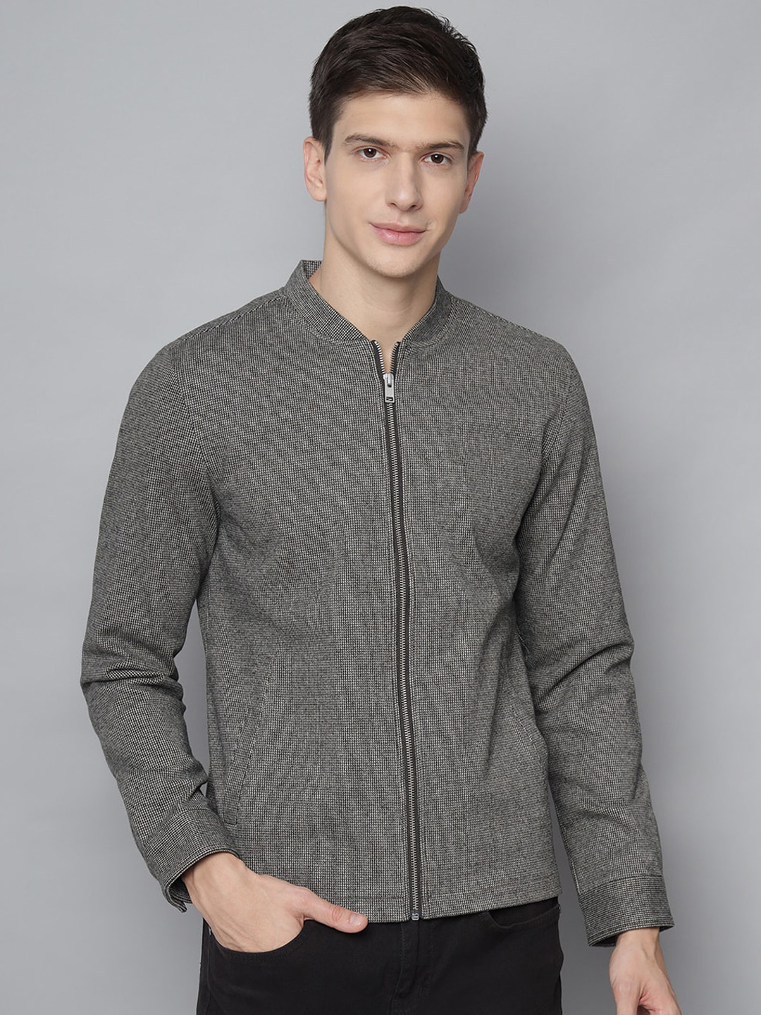 

LINDBERGH Men Brown Slim Fit Opaque Casual Shirt