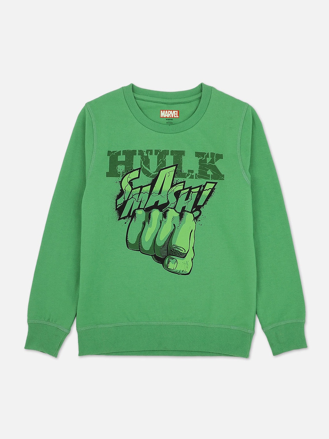 

Kids Ville Boys Green Hulk Featured Sweatshirt
