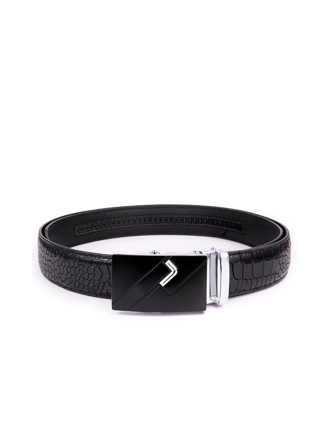 

BANGE Men Black Textured