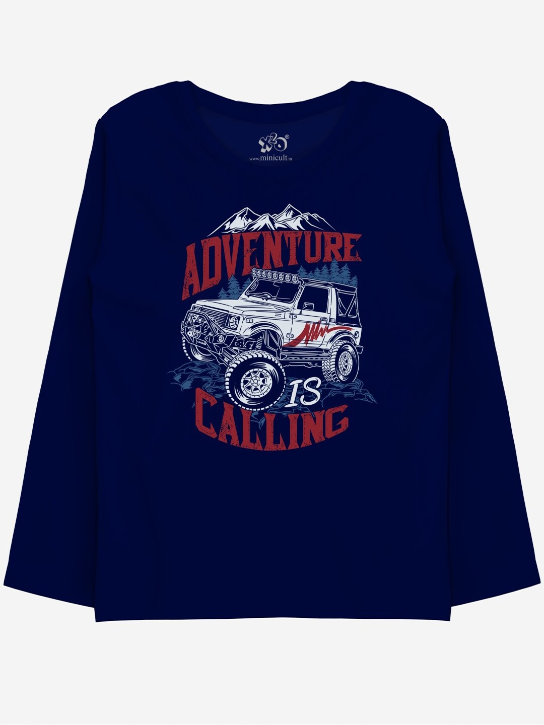 

x2o Boys Blue Printed T-shirt