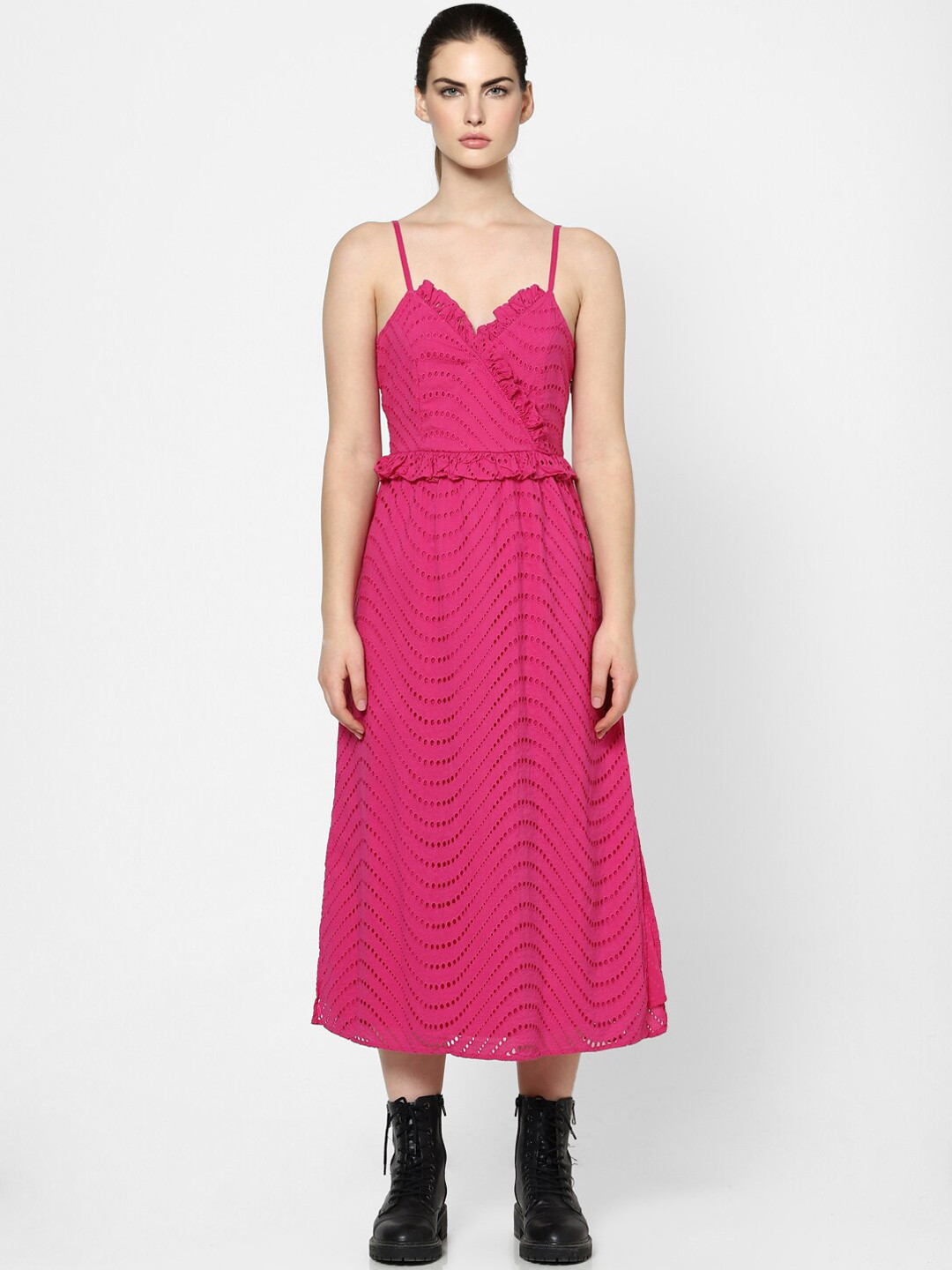 

ONLY Pink Midi Dress