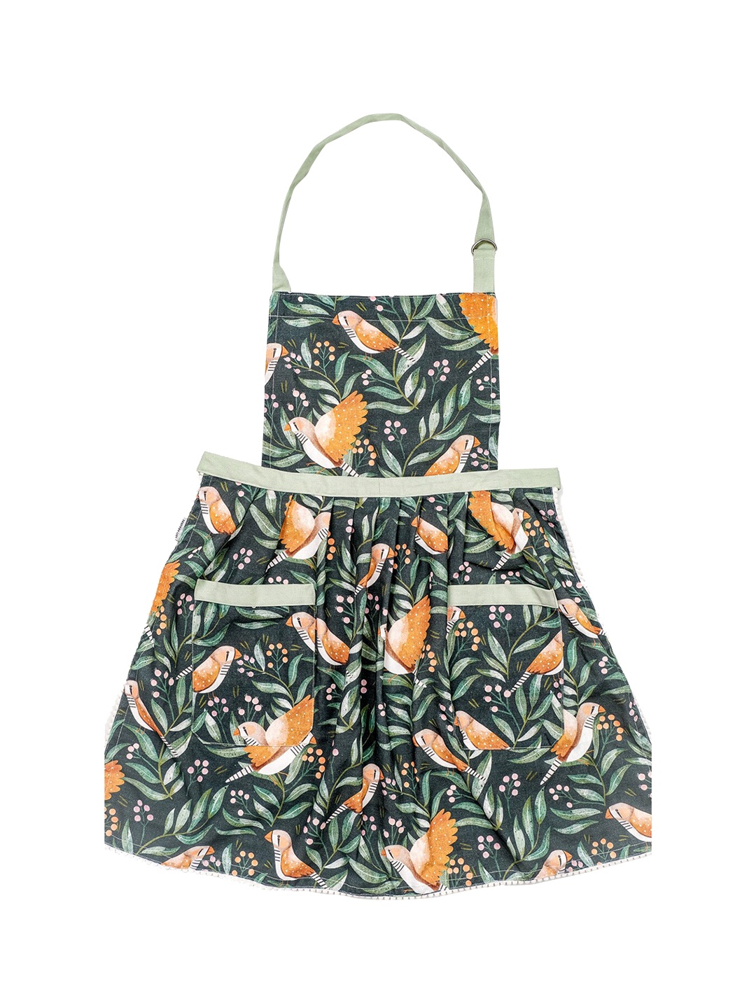 

happywagon Multicolored Zebra Finch Apron, Multi