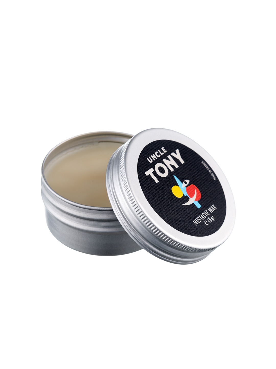 

UNCLE TONY Moustache Wax - 40g, Grey