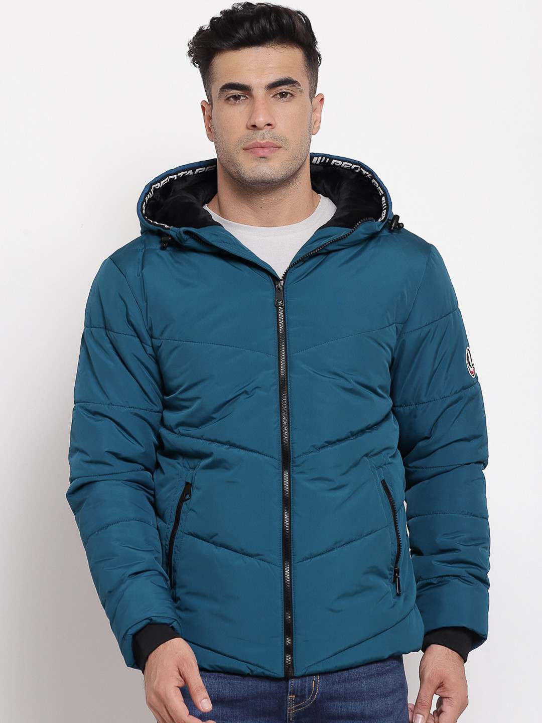 

Red Tape Men Teal Padded Jacket