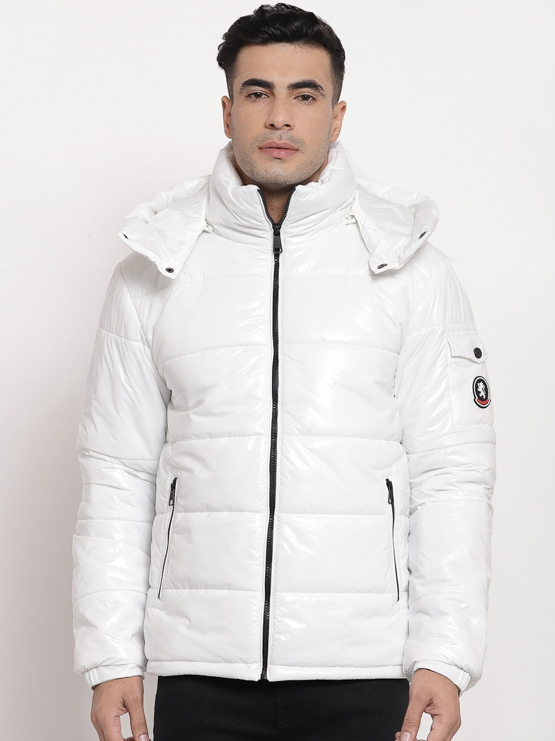 

Red Tape Men White Padded Jacket