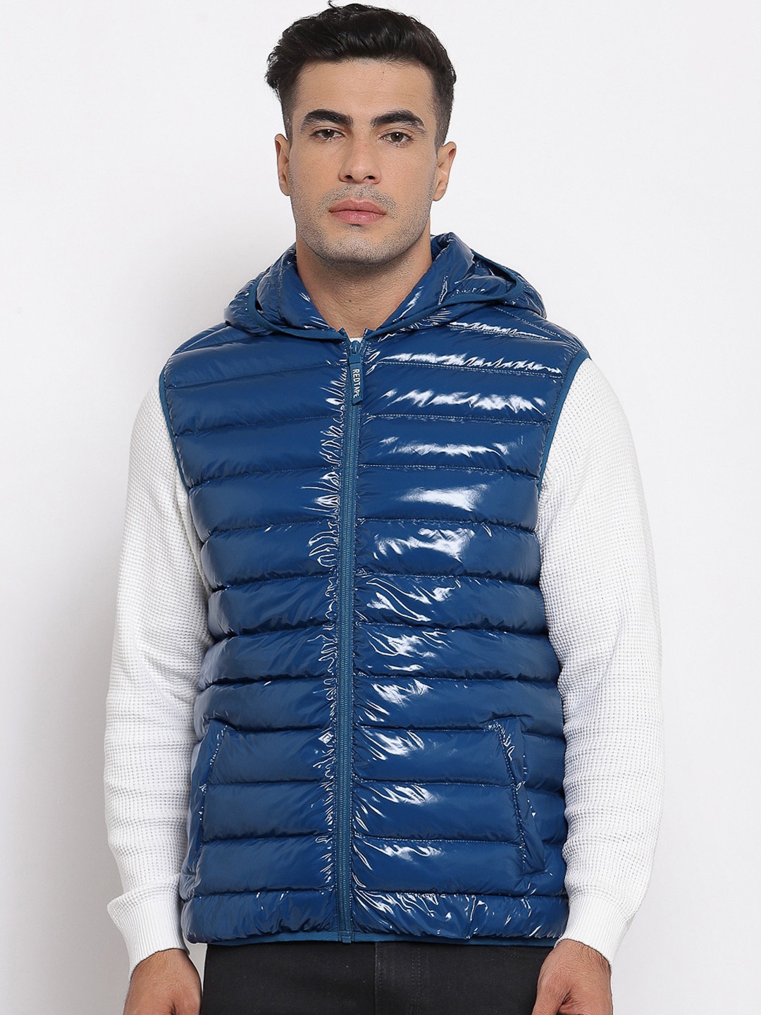 

Red Tape Men Blue Puffer Jacket