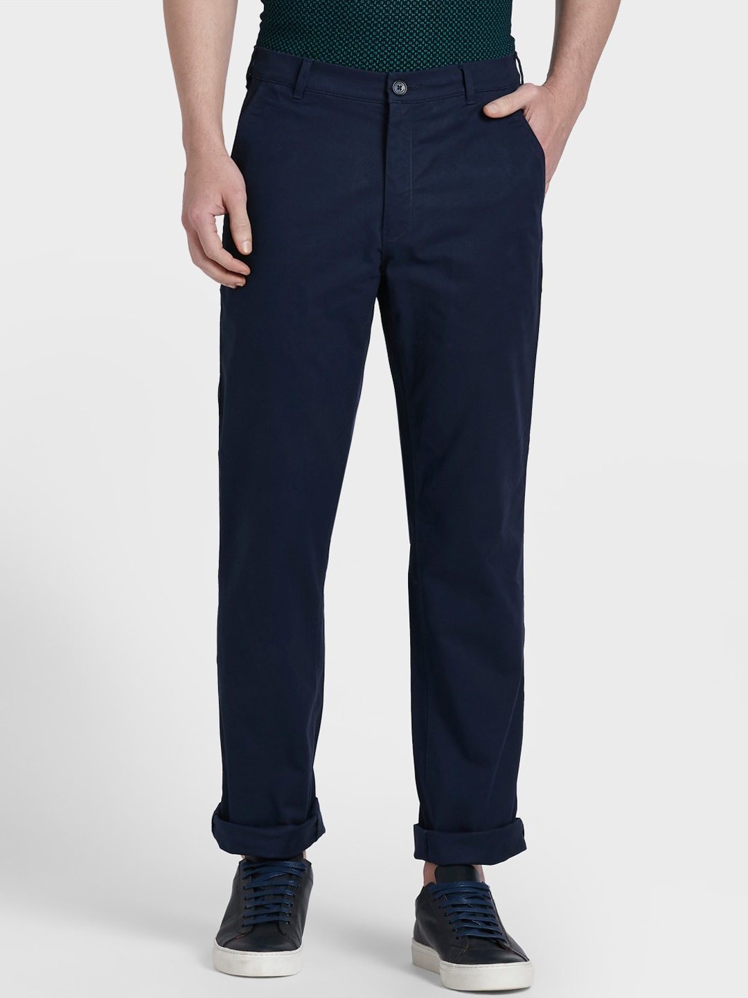 

ColorPlus Men Blue Trousers
