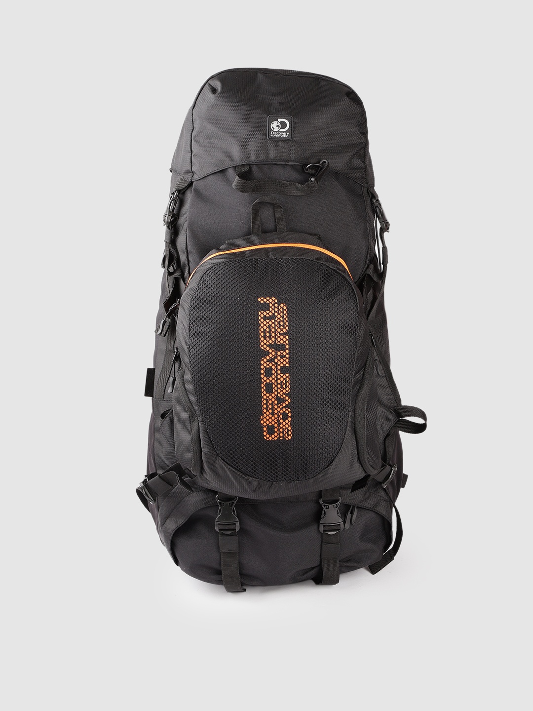 

The Roadster Lifestyle Co x Discovery Unisex Black & Orange Rucksack