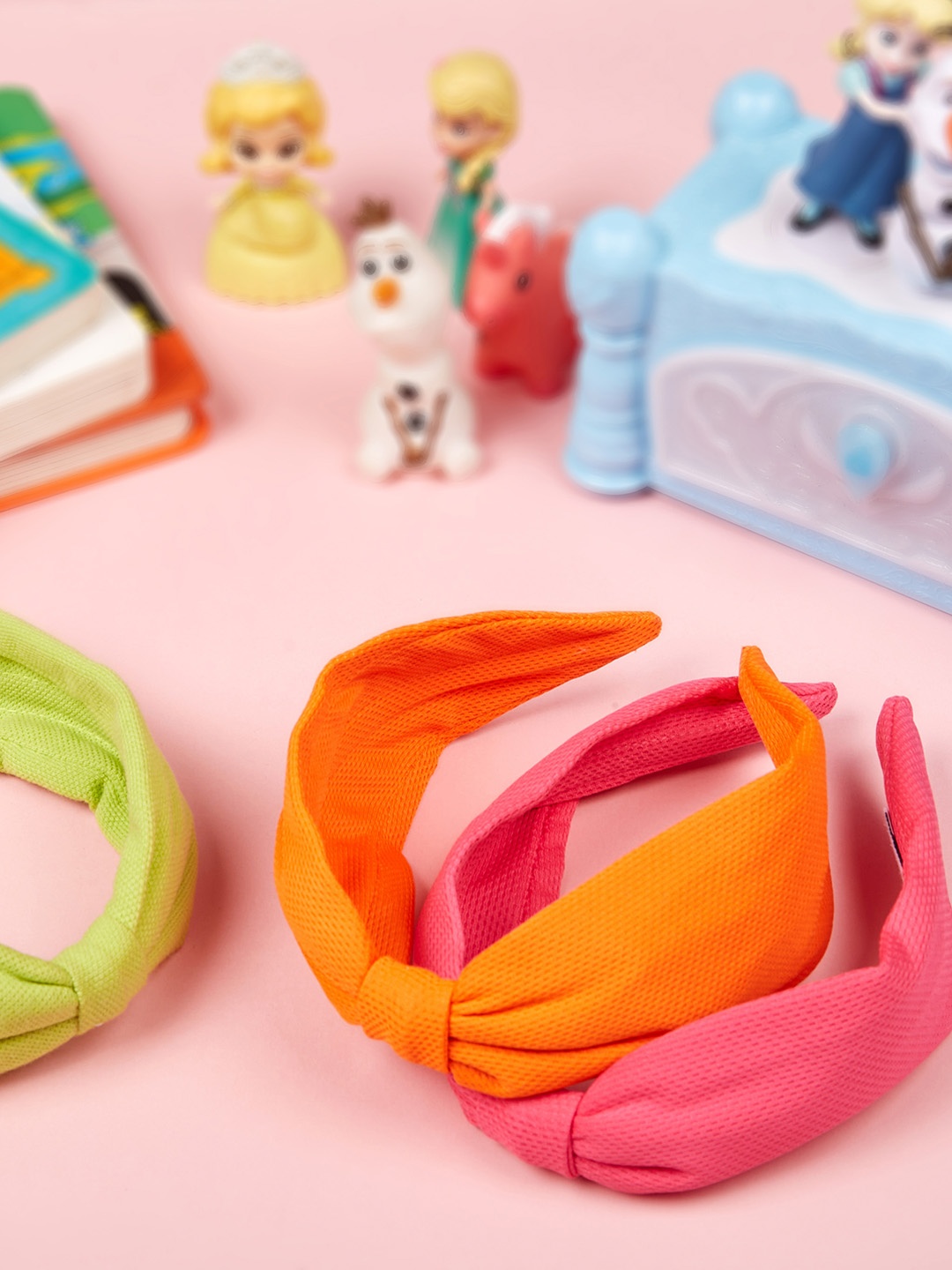 

Elaa Girls Lime Green Jersey Hairband