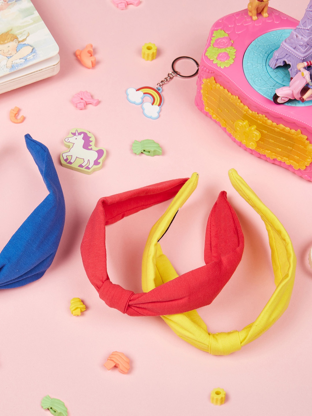 

Elaa Girls Yellow Jersey Hairband