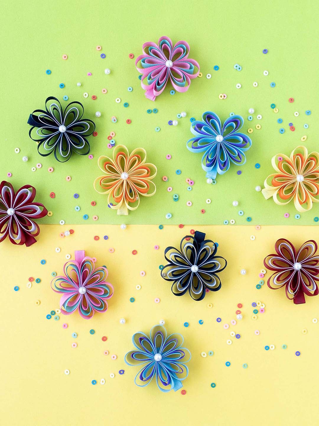 

Elaa Girls Blue & Pink Set of 2 Alligator Hair Clip